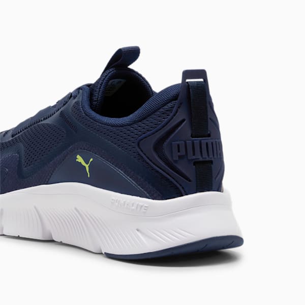 FlexFocus Lite Running Shoes, Club Navy-Lime Pow, extralarge-IND