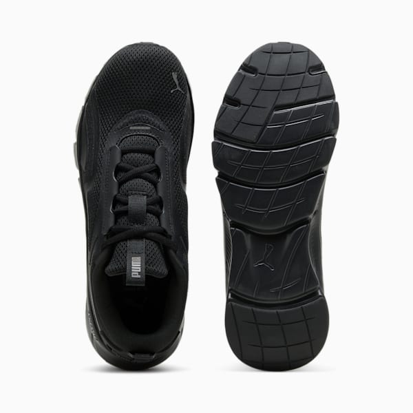FlexFocus Lite Unisex Running Shoes, PUMA Black-Cool Dark Gray, extralarge-IDN