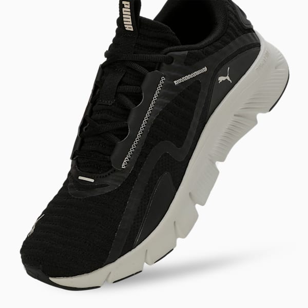 FlexFocus Lite Better KnitRunning Shoes, PUMA Black-Desert Dust, extralarge-IND