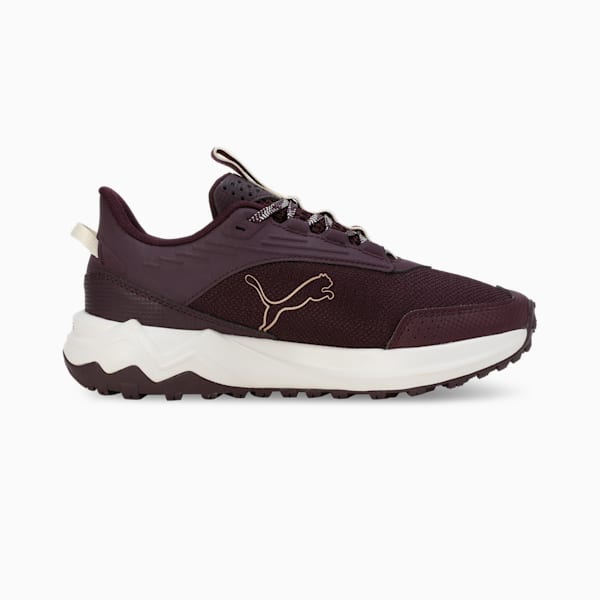 Extend Lite Trail Running Shoes, Midnight Plum-PUMA Gold, extralarge-IND