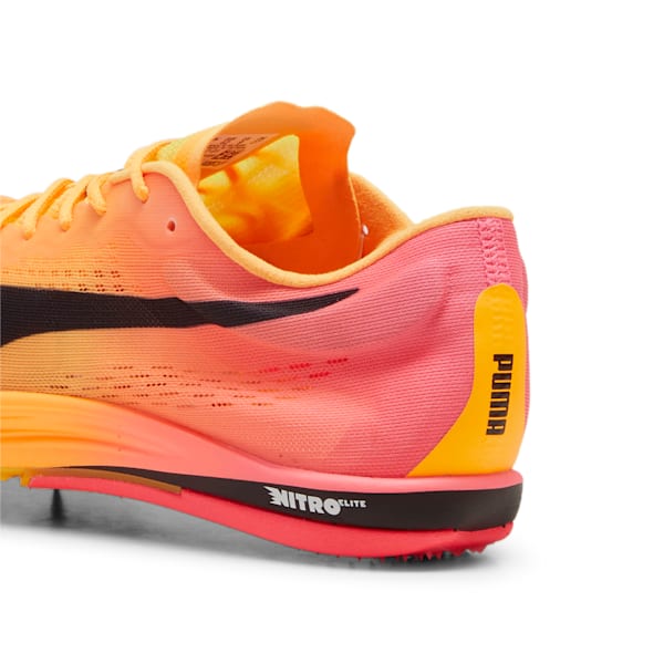 メンズ エヴォスピード ロングディスタンス ニトロ エリート 陸上用 スパイク, Sun Stream-Sunset Glow-PUMA Black, extralarge-JPN