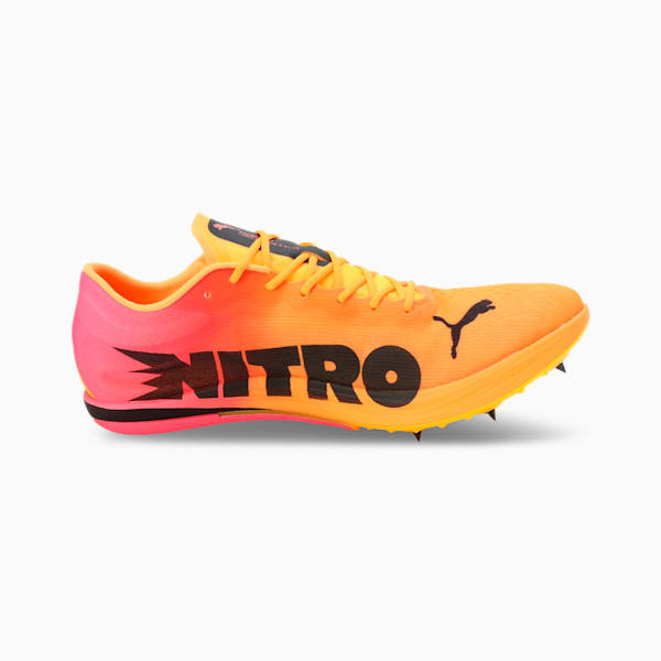 evoSPEED NITRO™ Elite 2 Long-Distance Track & Field Unisex Running Shoes, Sun Stream-Sunset Glow-PUMA Black, extralarge-IND