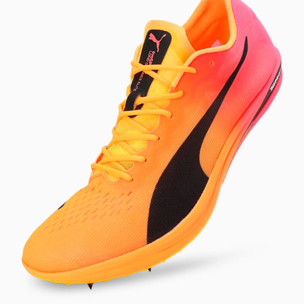 evoSPEED NITRO™ Elite 2 Long-Distance Track & Field Running Shoes, Sun Stream-Sunset Glow-PUMA Black, extralarge-IND