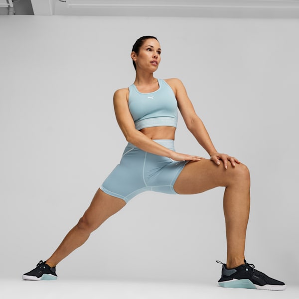 Tenis de entrenamiento para mujer Fuse 3.0, PUMA Black-Turquoise Surf, extralarge