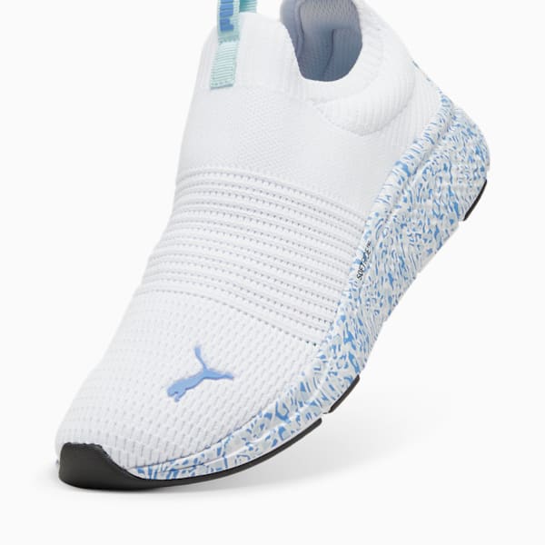 Tenis de running para mujer SOFTRIDE Pro Echo Slip Feline, PUMA White-Blue Skies, extralarge