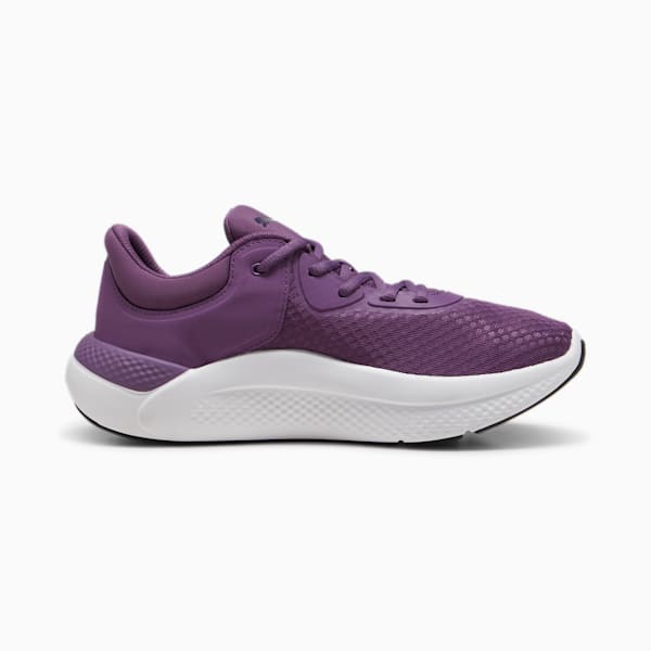 SOFTRIDE Pro Metachrome Women's Running Shoes, Crushed Berry-Grape Mist-PUMA White, extralarge-IND