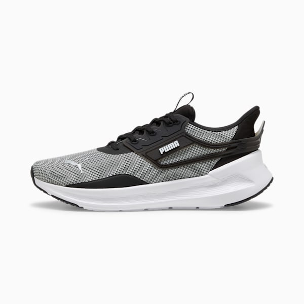 SOFTRIDE Symmetry Running Shoes, PUMA Black-Cool Dark Gray-PUMA White, extralarge-IND