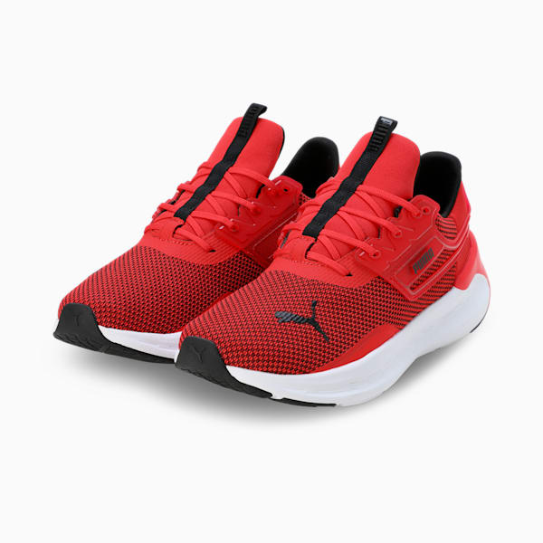 SOFTRIDE Symmetry Running Shoes, For All Time Red-PUMA Black-PUMA White, extralarge-IND