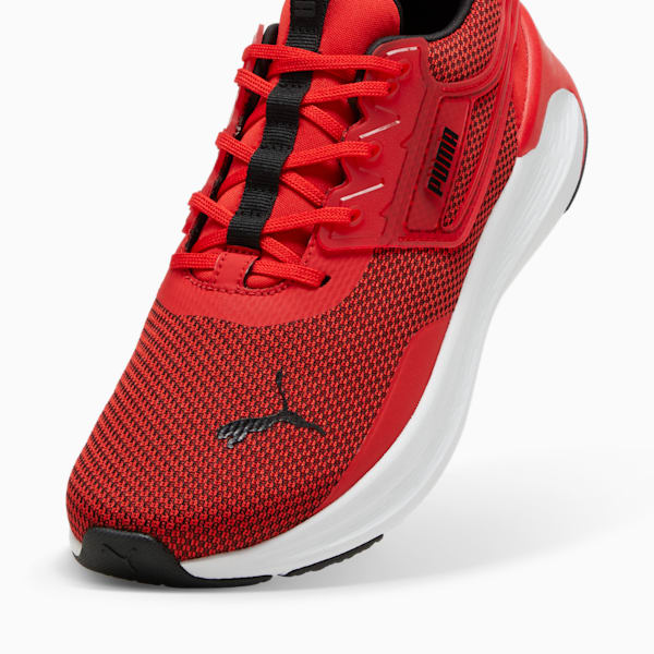 ユニセックス ソフトライド シンメトリー ランニングシューズ, For All Time Red-PUMA Black-PUMA White, extralarge-JPN