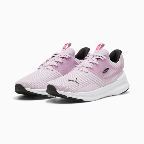 SOFTRIDE Symmetry Running Shoes, Grape Mist-Garnet Rose-PUMA Black, extralarge-IND