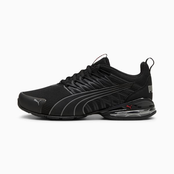 Voltaic Evo Men's Shoes, PUMA Black-Stormy Slate-For All Time Red, extralarge