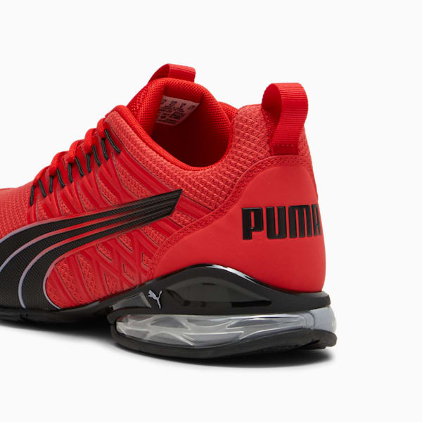 Tenis de running Voltaic Evo, For All Time Red-PUMA Black-Gray Fog, extralarge