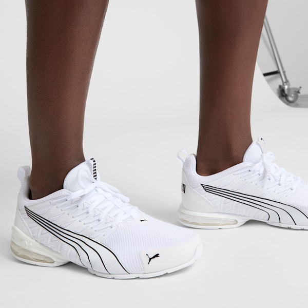 Tenis de running Voltaic Evo, PUMA White-PUMA Black, extralarge