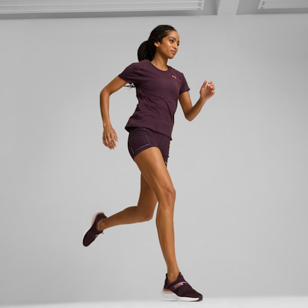 Tenis de running para mujer SOFTRIDE Harmony Slip-On, Midnight Plum-Rose Gold-Mauve Mist, extralarge