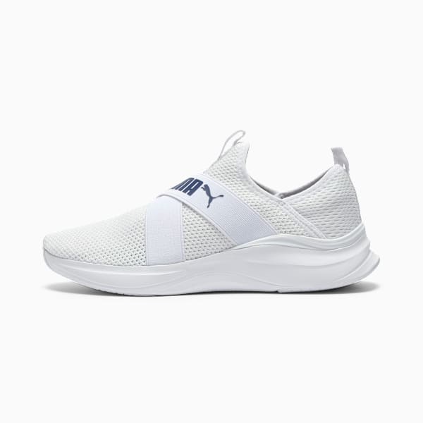 Tenis de running para mujer SOFTRIDE Harmony Slip-On, PUMA White-PUMA Navy, extralarge