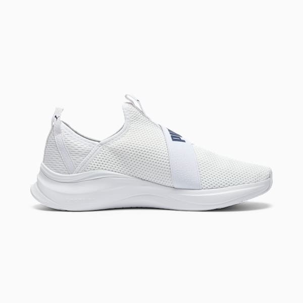 Tenis de running para mujer SOFTRIDE Harmony Slip-On, PUMA White-PUMA Navy, extralarge
