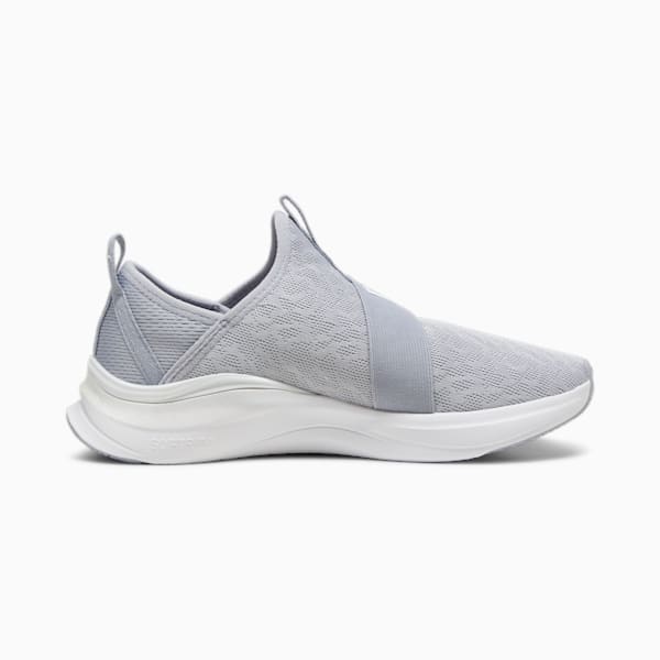 SOFTRIDE Harmony Meta Women's Slip-On Shoes, Gray Fog-PUMA White, extralarge-IND