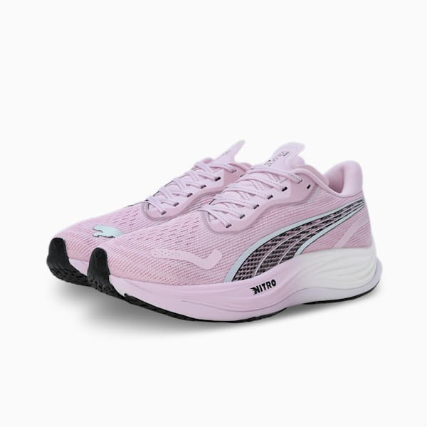 Velocity NITRO™ 3 Women's Running Shoes, Grape Mist-PUMA Black, extralarge-IND