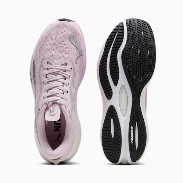 Velocity NITRO™ 3 Radiant Run Women's Running Shoes, Grape Mist-PUMA Black, extralarge