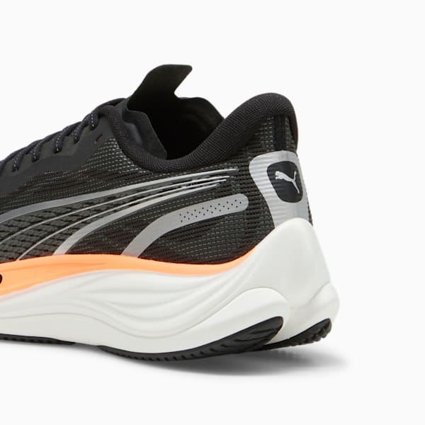 メンズ ヴェロシティ ニトロ 3 ワイド ランニングシューズ, PUMA Black-PUMA Silver-Neon Citrus, extralarge-JPN