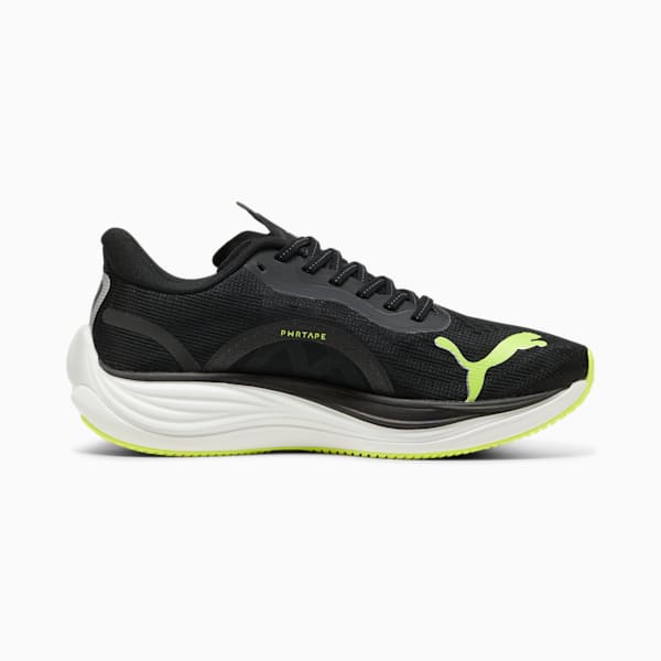 Velocity NITRO™ Men's Wide Running Shoes, PUMA Black-Yellow Alert, extralarge