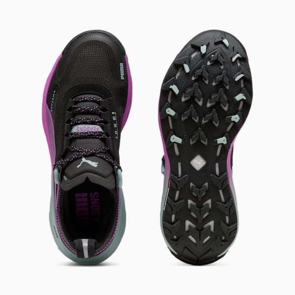 Tenis de running Hombre Voyage NITRO™ 3, PUMA Black-Pure Magenta-Modern Mint, extralarge