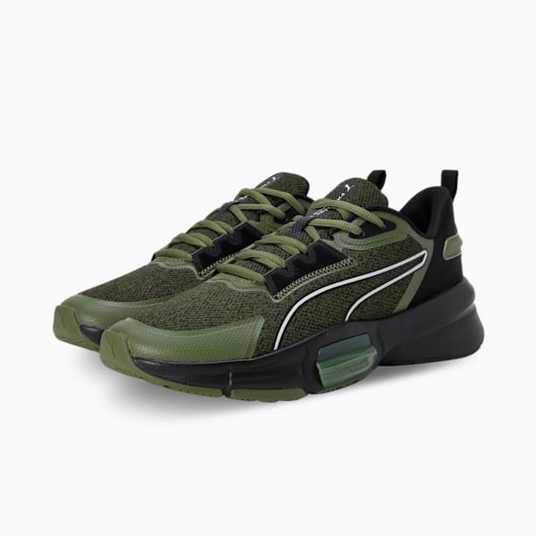 PWRFrame TR 3 Neo Force Men's Training Shoes, Olive Green-PUMA Black, extralarge-IND