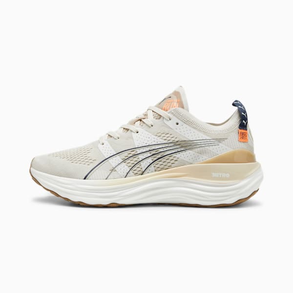 Tenis para correr PUMA x First Mile ForeverRun NITRO™ para hombre, Vapor Gray-Putty-Club Navy, extralarge