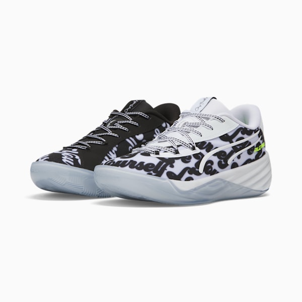 Tenis de basquetbol All-Pro Nitro Chris Brickley, Bright Aqua-Lime Squeeze, extralarge