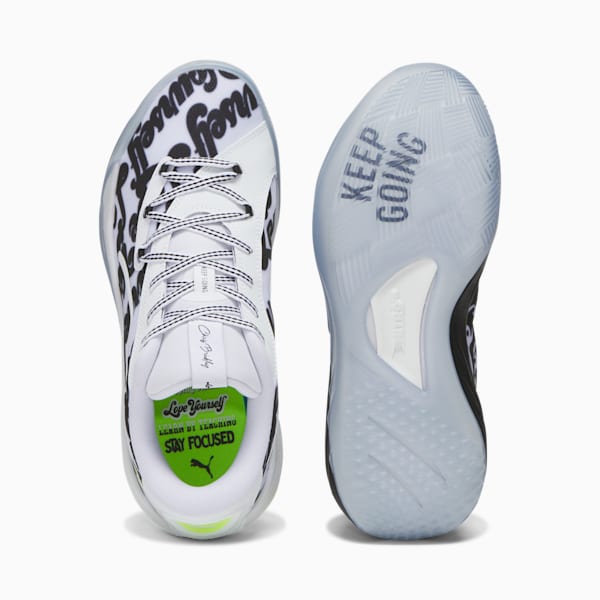 Tenis de básquetbol para hombre All-Pro NITRO™ Chris Brickley, Bright Aqua-Lime Squeeze, extralarge