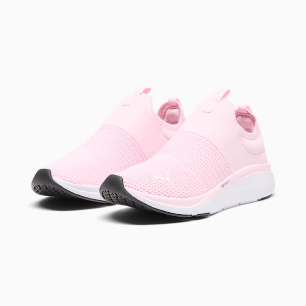 Tenis para correr Softride Pro Echo sin agujetas para mujer, Whisp Of Pink-PUMA White, extralarge