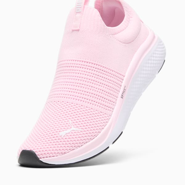 Softride Pro Echo Slip-On Women's Running Shoes, Whisp Of Pink-PUMA White, extralarge