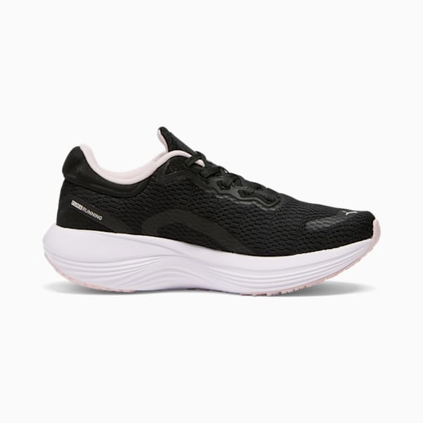 Zapatos para correr Scend Pro para mujer, PUMA Black-Frosty Pink-Speed Green-PUMA White, extralarge