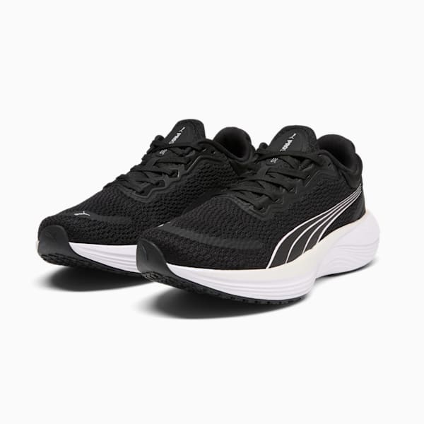 Scend Pro Women's Running Shoes, PUMA Black-Grape Mist, extralarge