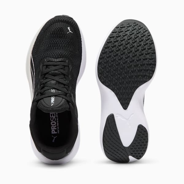 Scend Pro Women's Running Shoes, PUMA Black-Grape Mist, extralarge