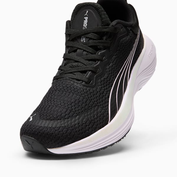 Scend Pro Women's Running Shoes, PUMA Black-Grape Mist, extralarge