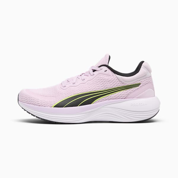 Scend Pro Women's Running Shoes, Grape Mist-PUMA Black-Lime Pow, extralarge