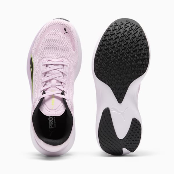 Chaussures de course à pied Scend Pro Femme, Grape Mist-PUMA Black-Lime Pow, extralarge