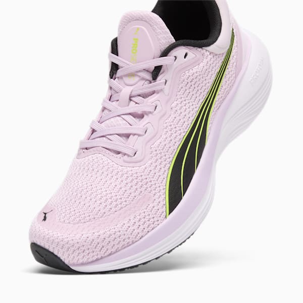 Scend Pro Women's Running Shoes, Grape Mist-PUMA Black-Lime Pow, extralarge