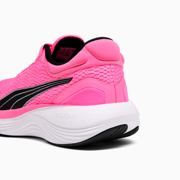 Zapatos para correr Scend Pro para mujer, Poison Pink-PUMA White, extralarge