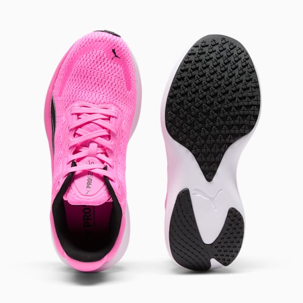 Zapatos para correr Scend Pro para mujer, Poison Pink-PUMA White, extralarge