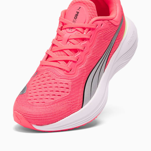 Scend Pro Engineered Women's Running Shoes, Fire Orchid-Speed Green, extralarge