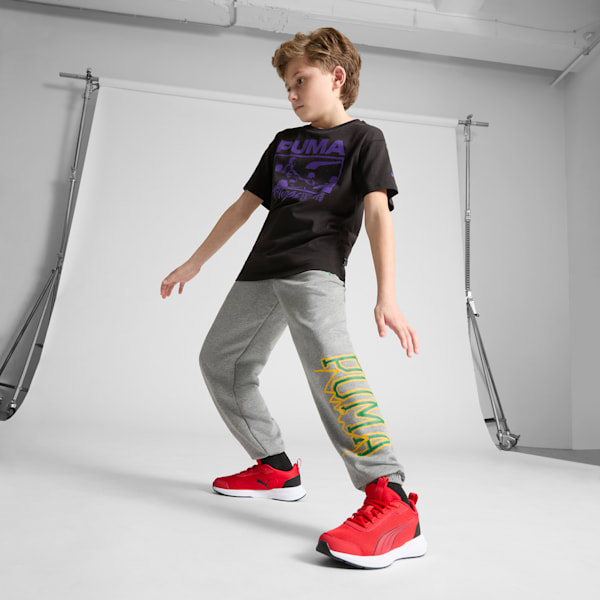 Chaussures Kruz Profoam Enfant et adolescent, For All Time Red-PUMA Black, extralarge