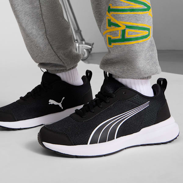 Chaussures Kruz Profoam Enfant et adolescent, PUMA Black-PUMA White, extralarge