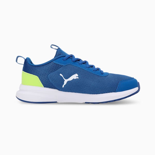 Kruz Profoam Youth Running Shoes, Cobalt Glaze-PUMA White-Lime Pow, extralarge-IND