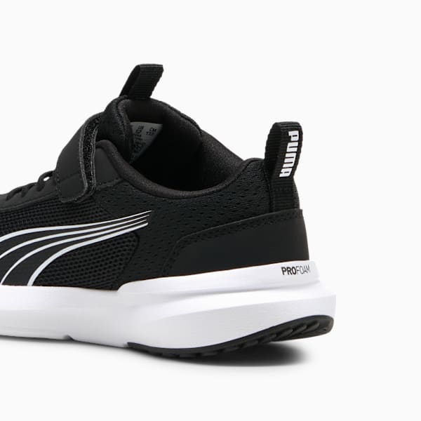 Kruz Profoam Little Kids' Easy On Sneakers, PUMA Black-PUMA White, extralarge