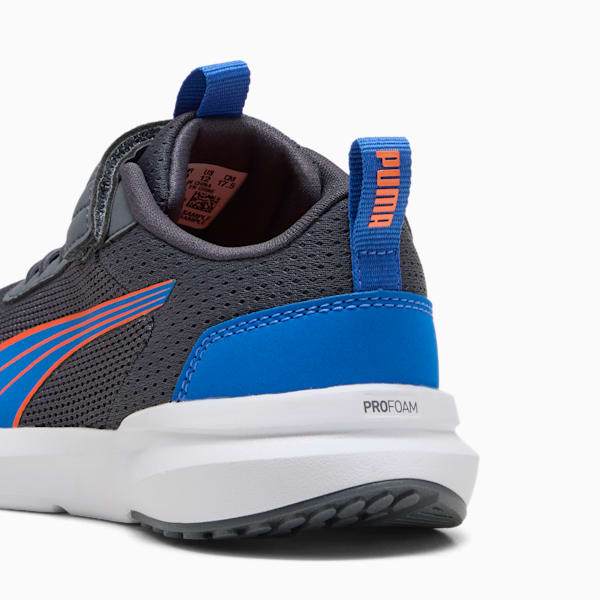 Tenis para niños Kruz PROFOAM, Galactic Gray-PUMA Team Royal-Orange Glo, extralarge