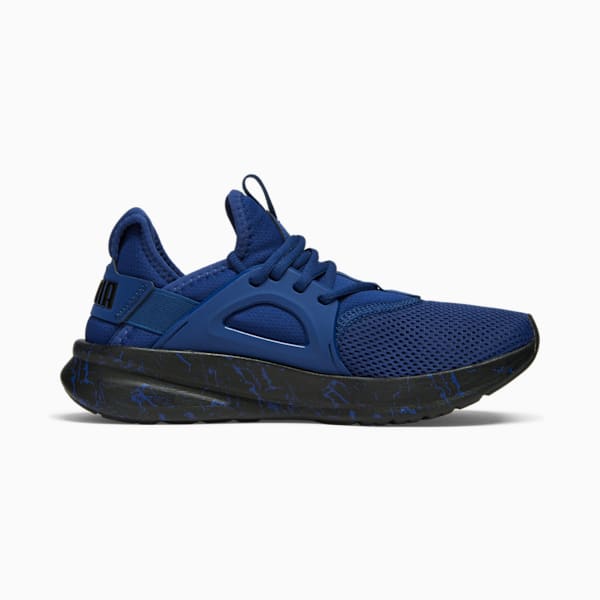 Softride Enzo Evo Marble Men's Running Shoes, Blazing Blue-PUMA Black, extralarge
