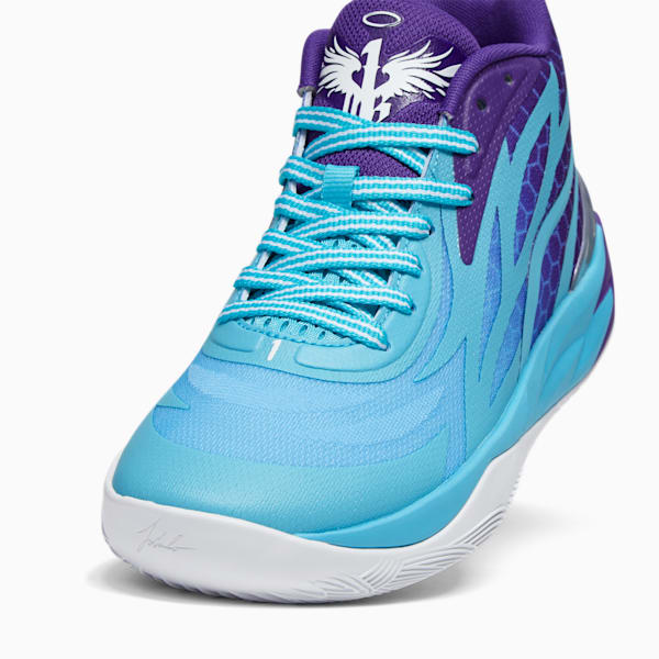 MB.02 Fade Basketball Shoes, Team Violet-PUMA White, extralarge-GBR