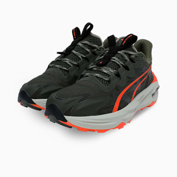 Fast-Trac NITRO™ 3 Men's Trail Running Shoes, Dark Olive-Flame Flicker-Desert Dust, extralarge-IND